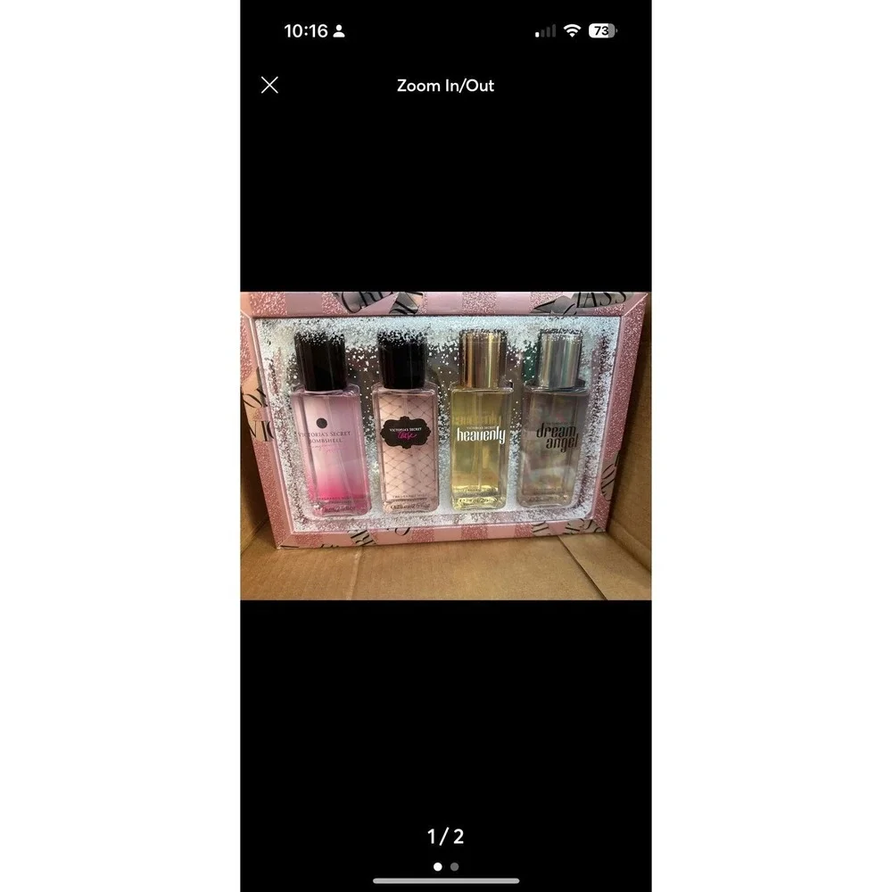 Victorias Secret Mist Gift Set Bombshell Tease Heavenly Dream Angel fragrance